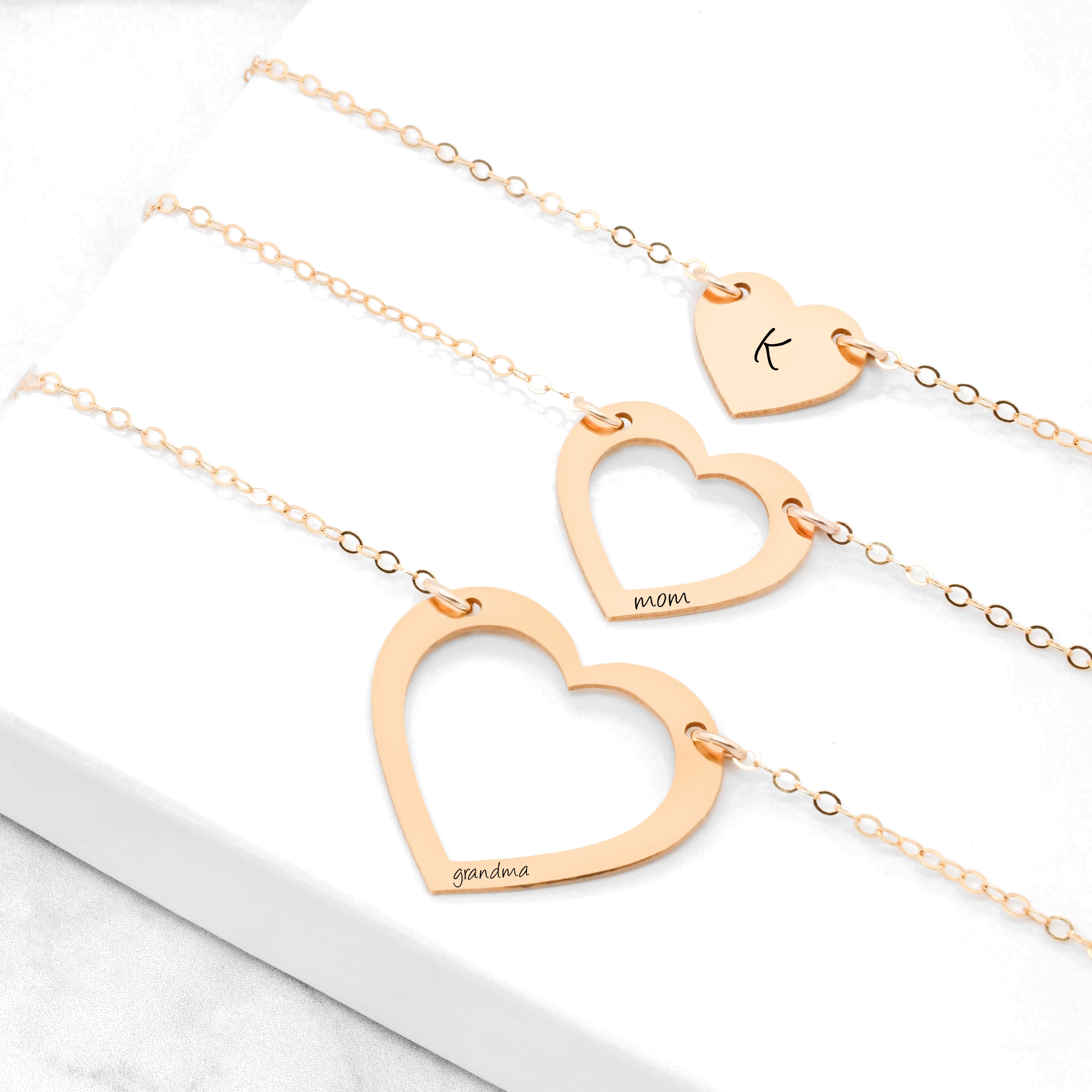 Gold 3 Generations Necklace