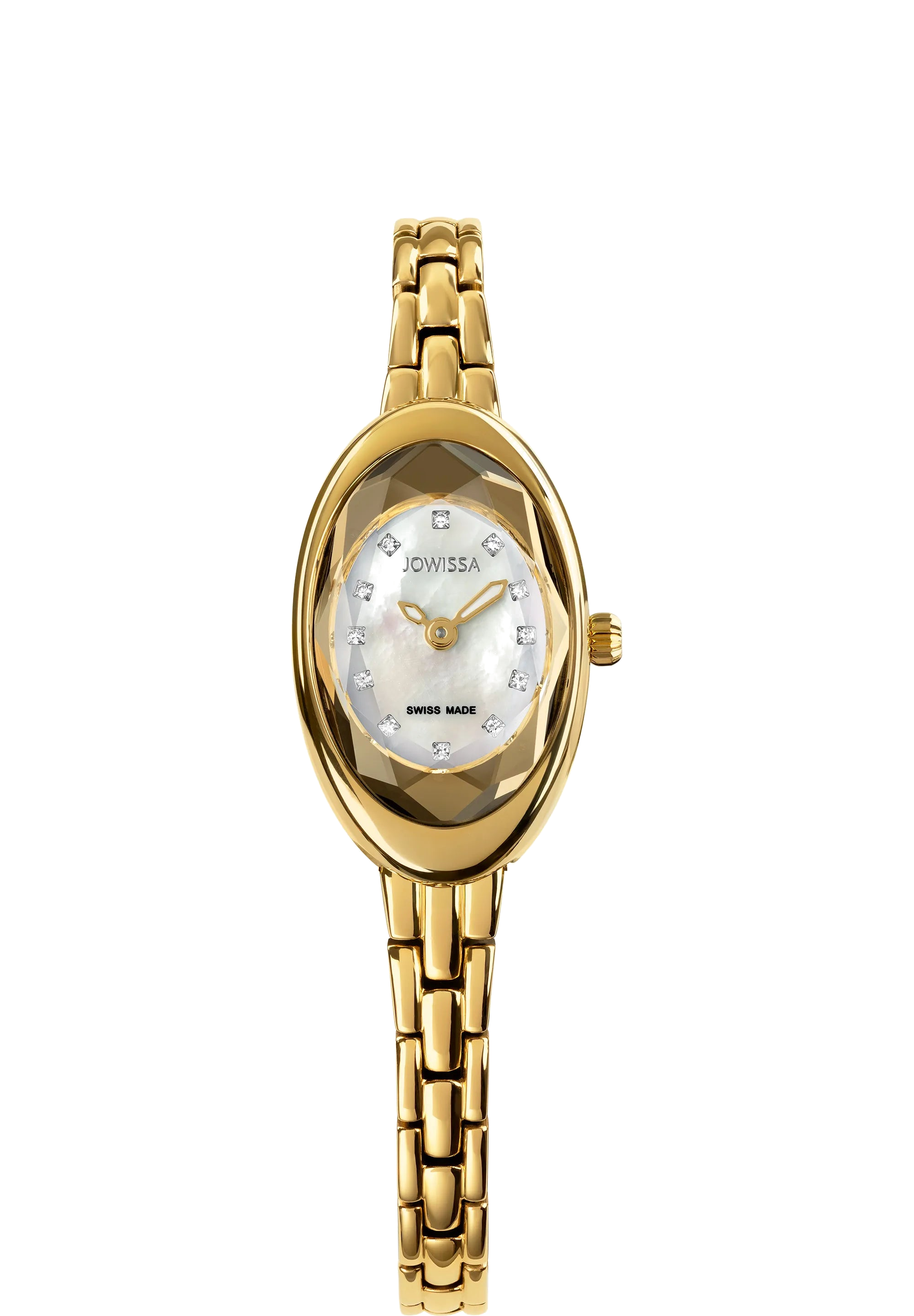 Jowissa Jowissa Facet Oval Petite Swiss Dress Watch J5.895.XS