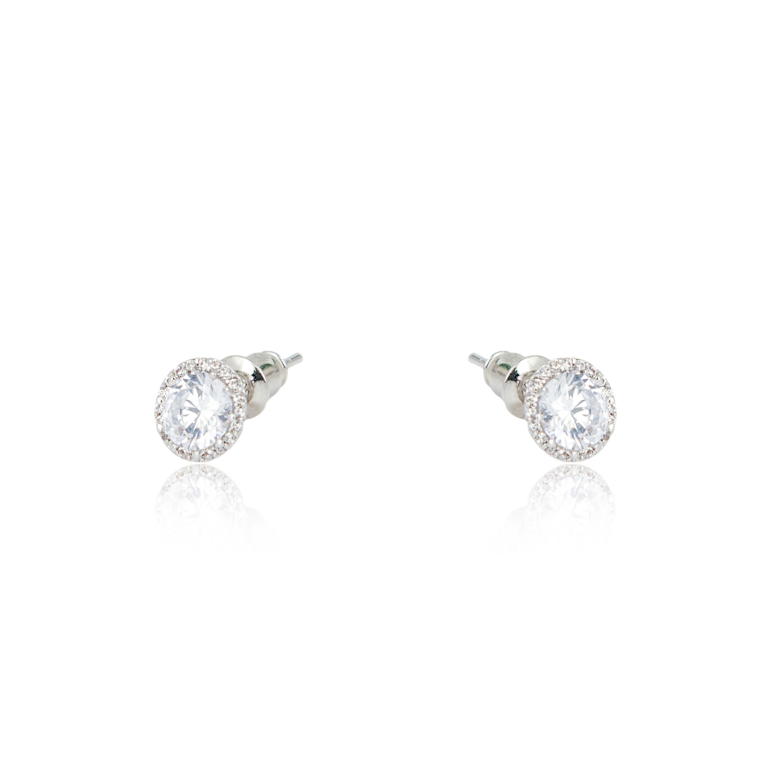 Attract Crystal Stud Earrings